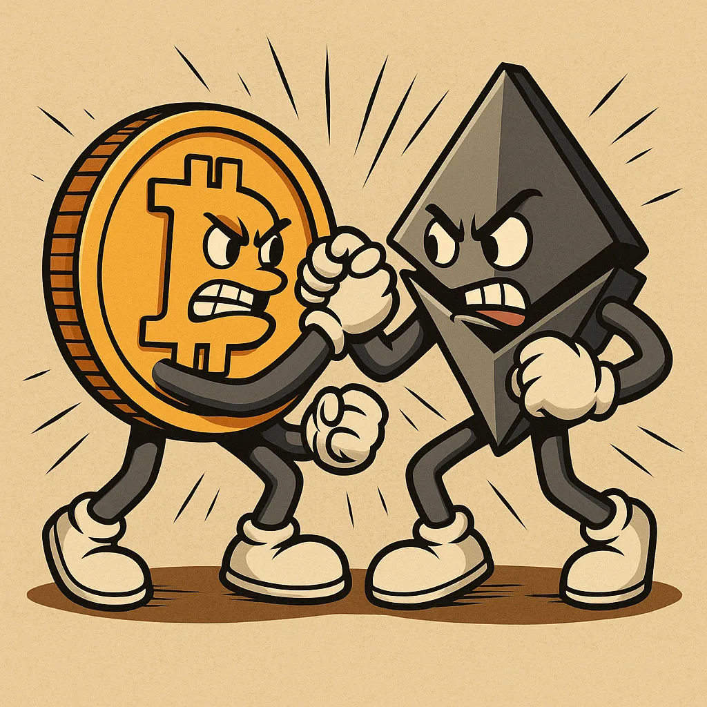 مقارنة بين عمالقة العملات الرقمية البيتكوين والإيثيريوم 2 الفرق بين العملة الرقمية البيتكوين والإيثيريوم