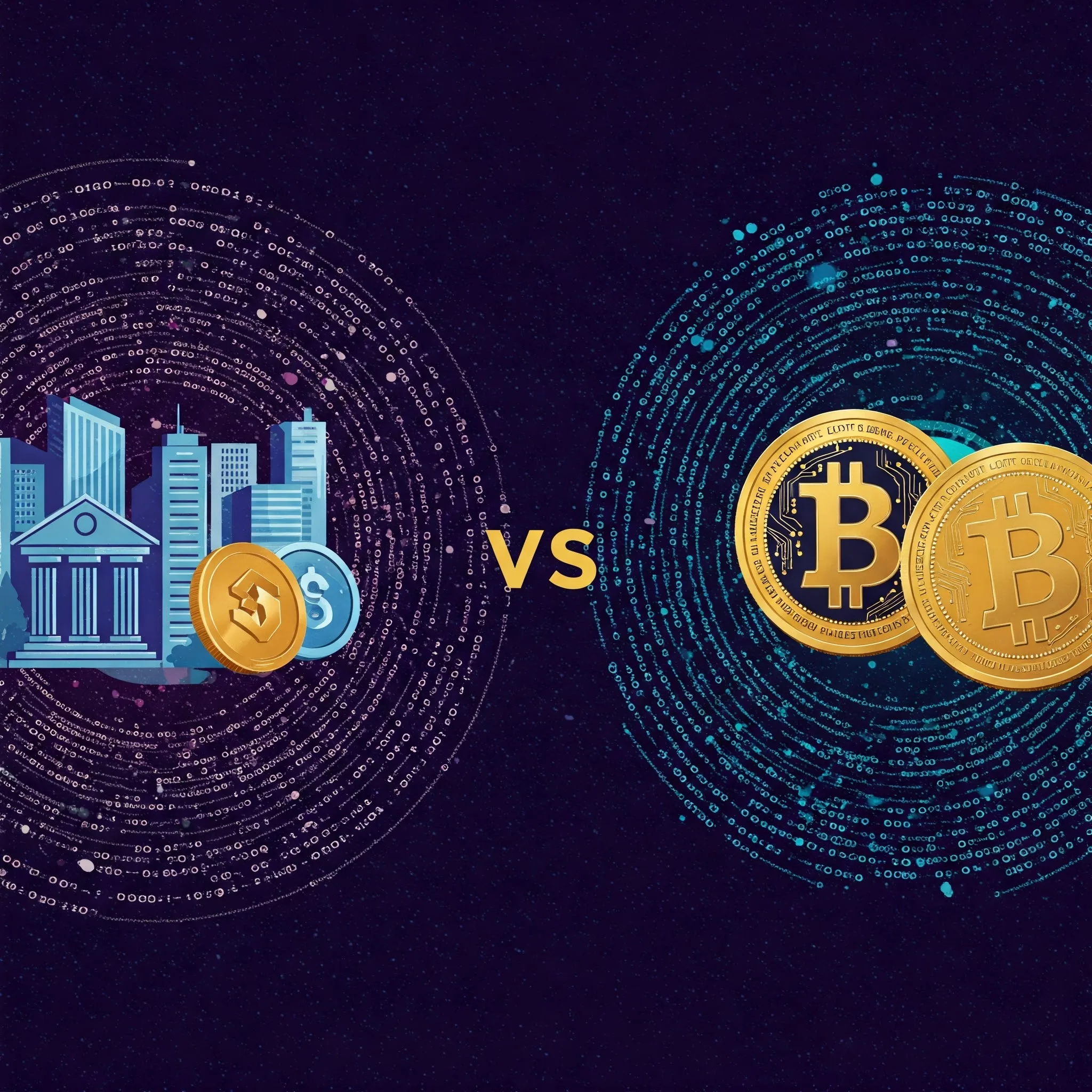 الفرق بين العملات الرقمية والعملات المشفرة 3 مقارنة بين العملات الرقمية والمشفرة