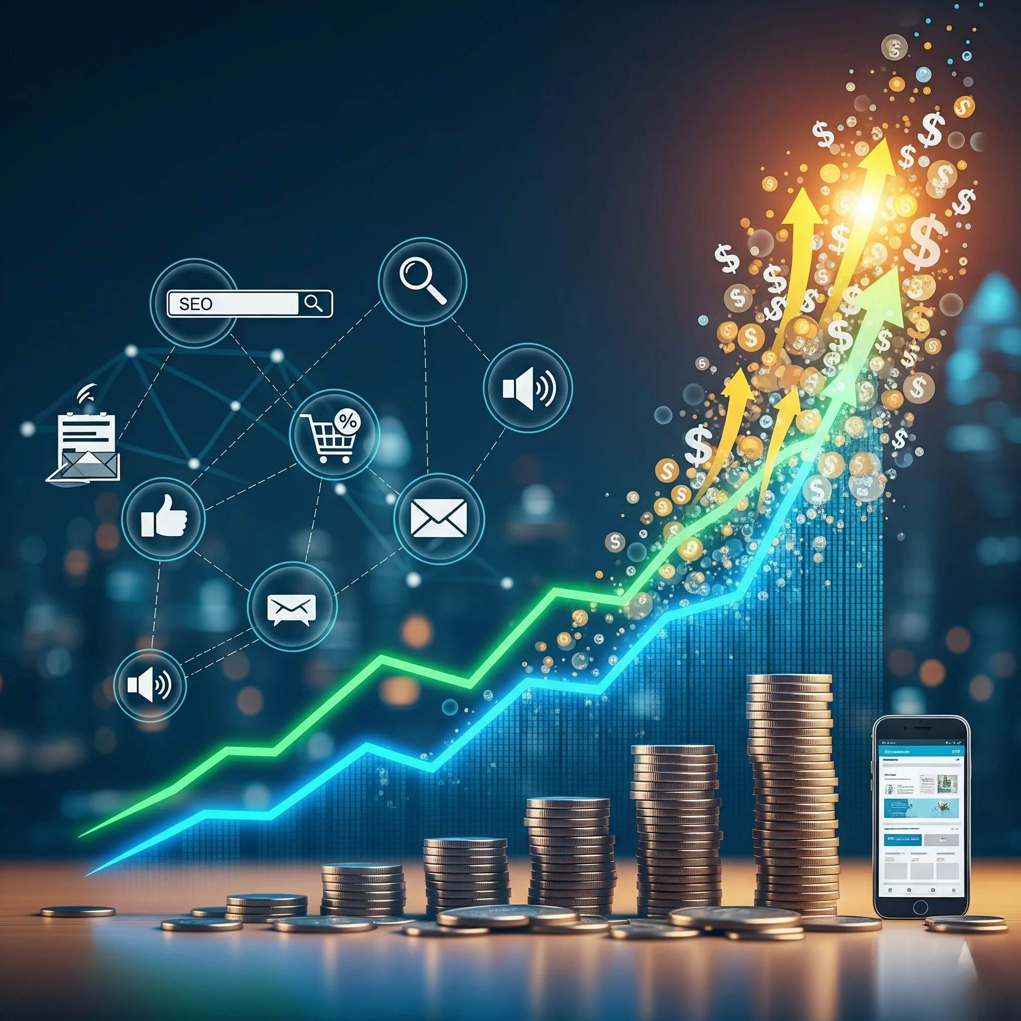 زيادة المبيعات