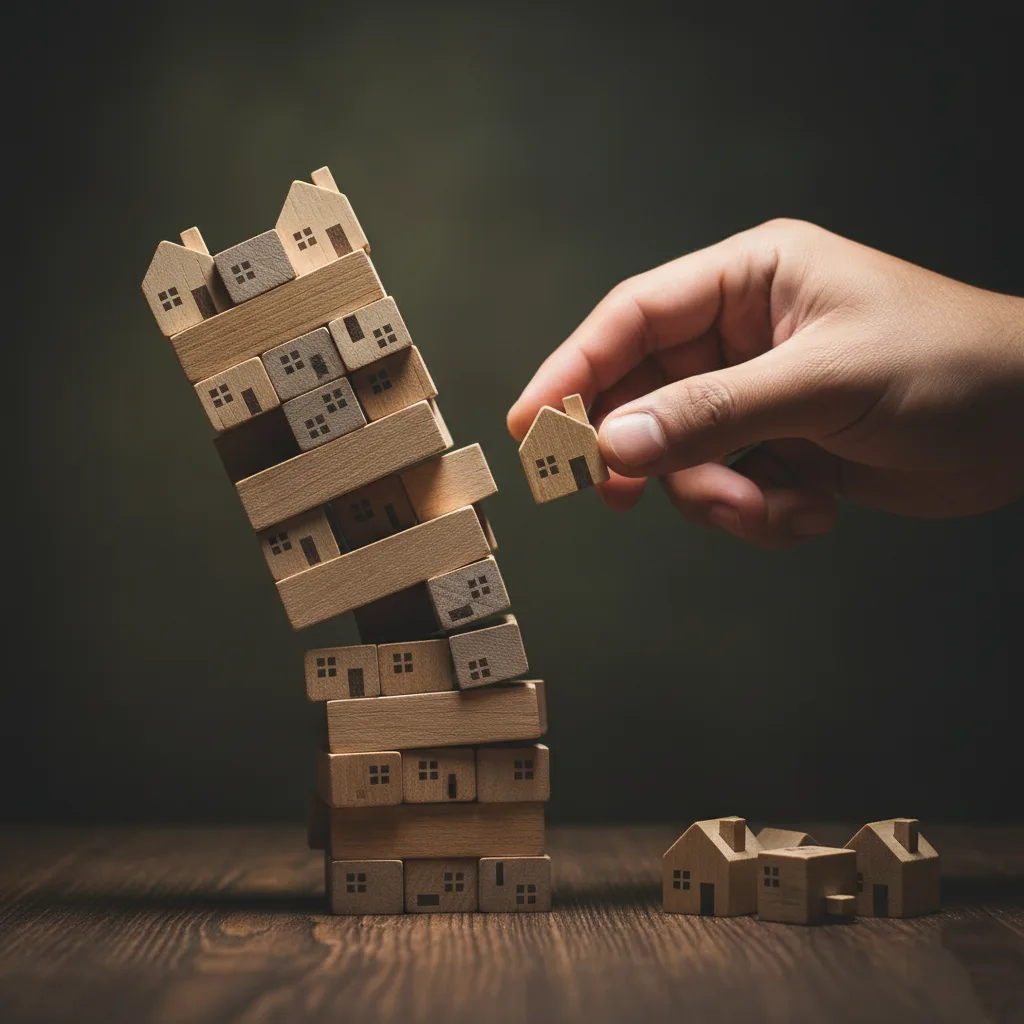 قياس العائد على الاستثمار (ROI) في المشاريع العقارية 4 تمثيل المخاطر والأخطاء في الاستثمار العقاري بصورة درامية ومفهومة.