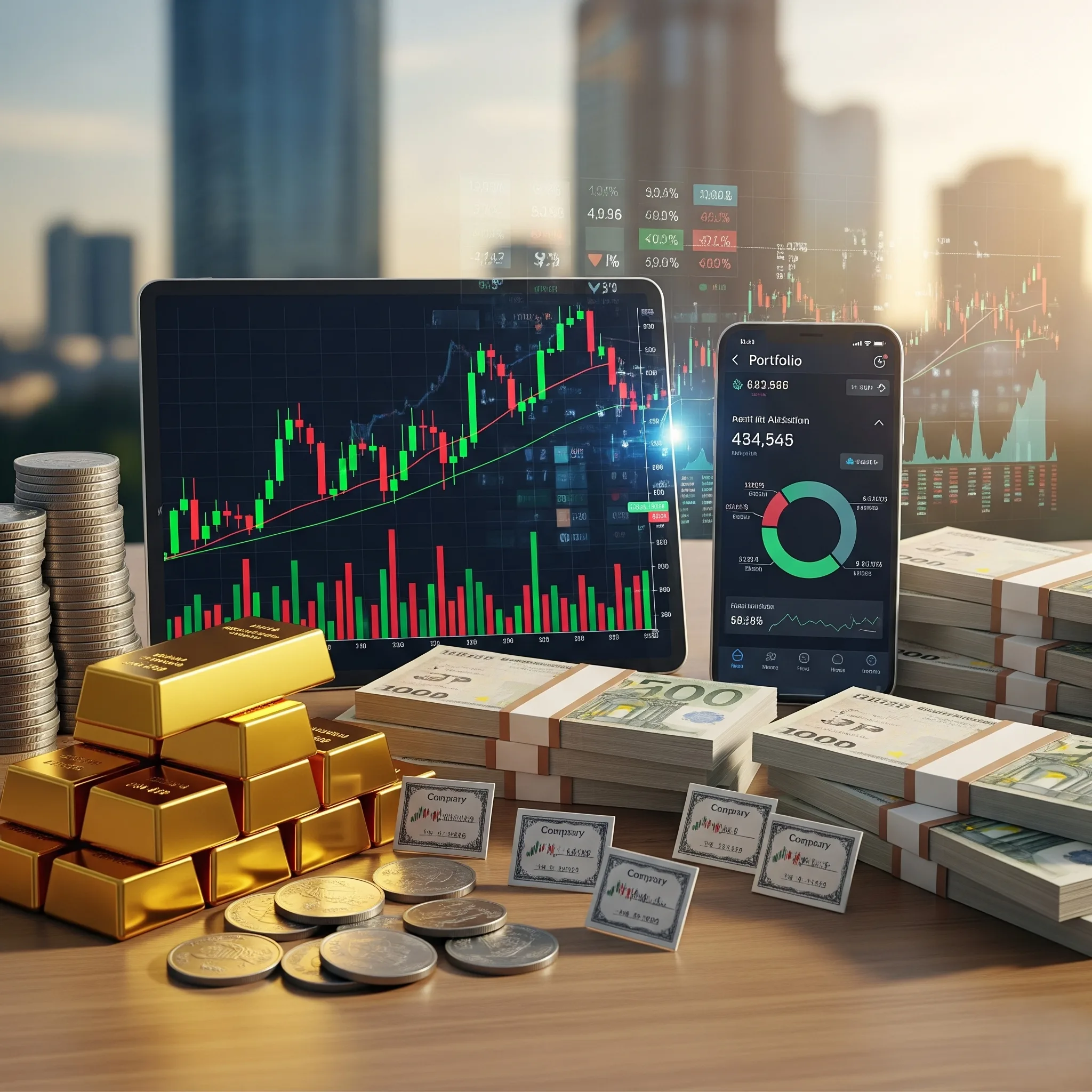 كيف تختار الوسيط المالي الأمثل لاحتياجاتك؟ 2 الأصول المالية