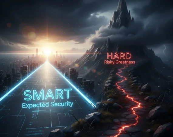 الأهداف الذكية (SMART) والأهداف الصعبة (HARD)