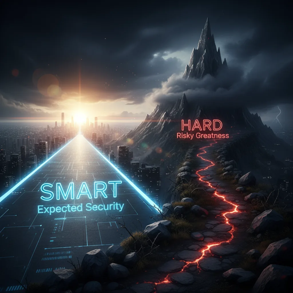 نظام الأهداف الذكية (SMART) قديم: جرب إطار الأهداف الصعبة (HARD) 1 الأهداف الذكية (SMART) والأهداف الصعبة (HARD)