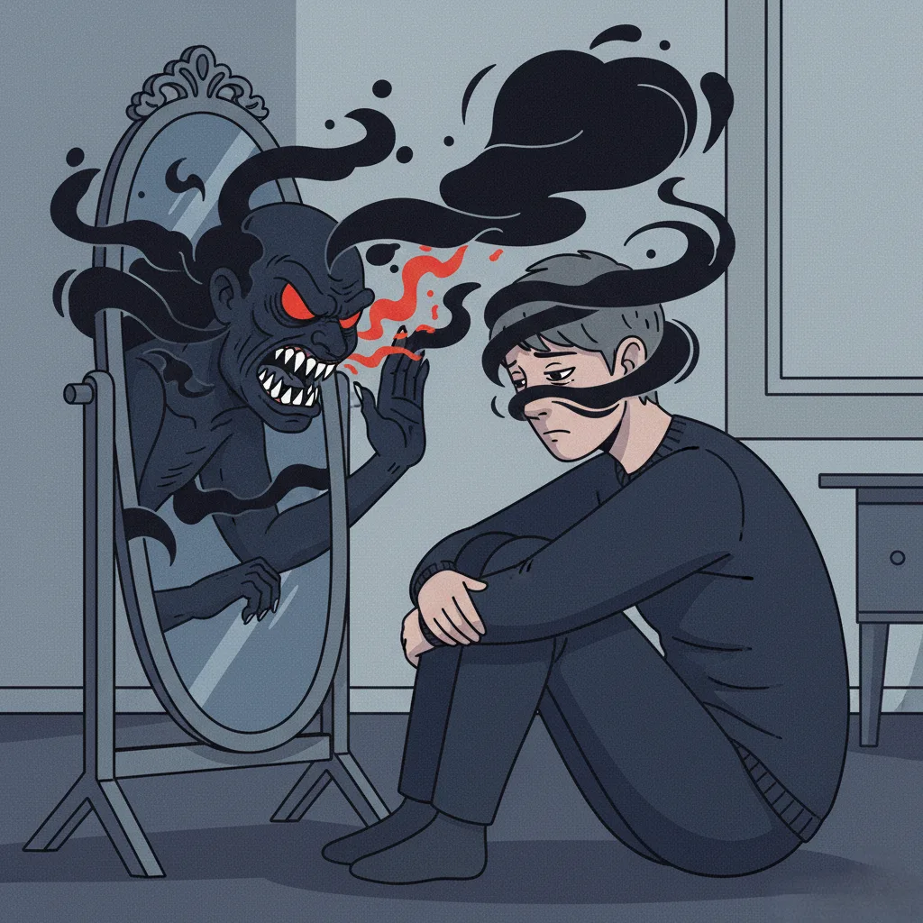 7 عادات صغيرة تقتل ثقتك بنفسك ببطء 4 الحديث السلبي مع الذات