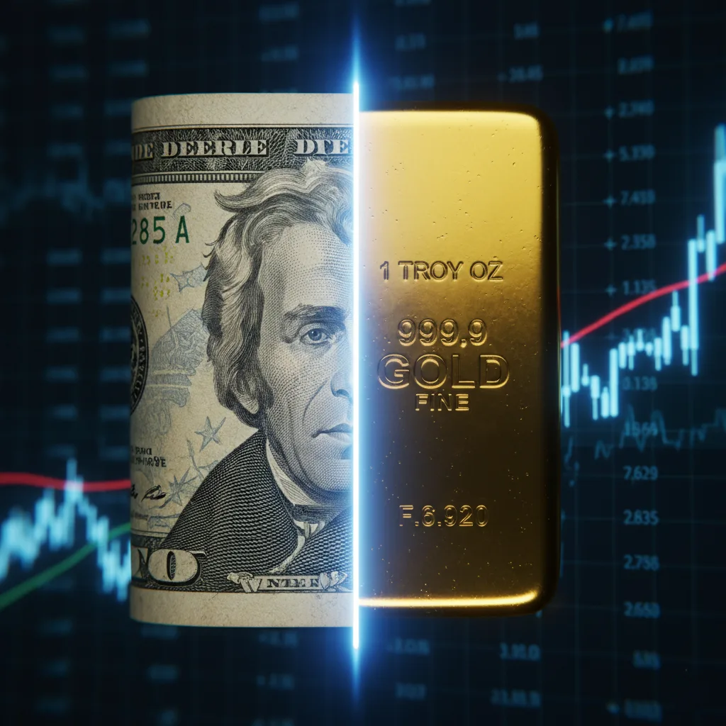 الدولار الأمريكي والذهب