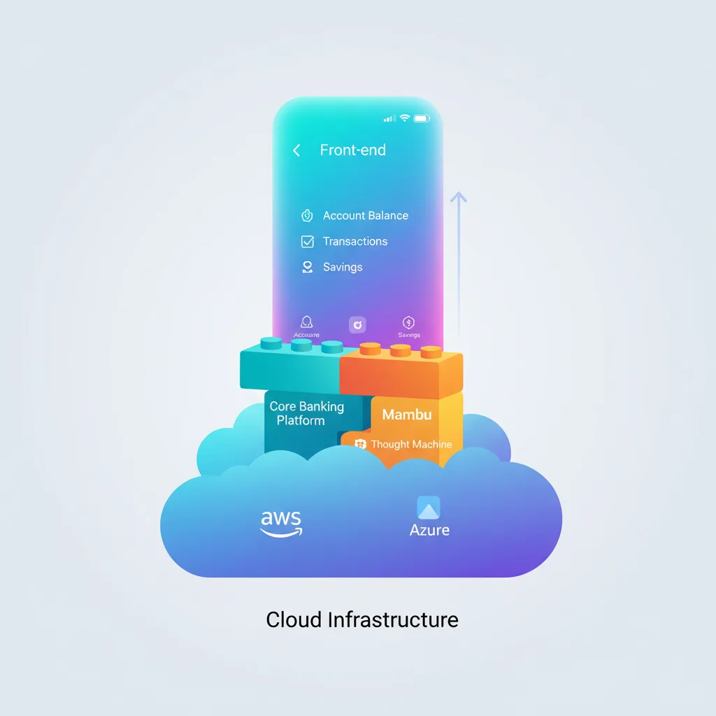 صعود البنوك الجديدة وتهديدها للمؤسسات التقليدية 3 البنية التحتية السحابية