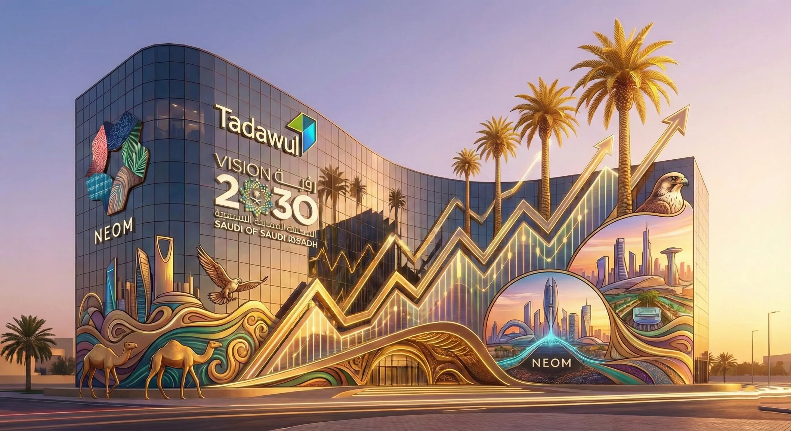 السوق السعودي (تاسي): من "طفرة 2006" إلى "رؤية 2030"