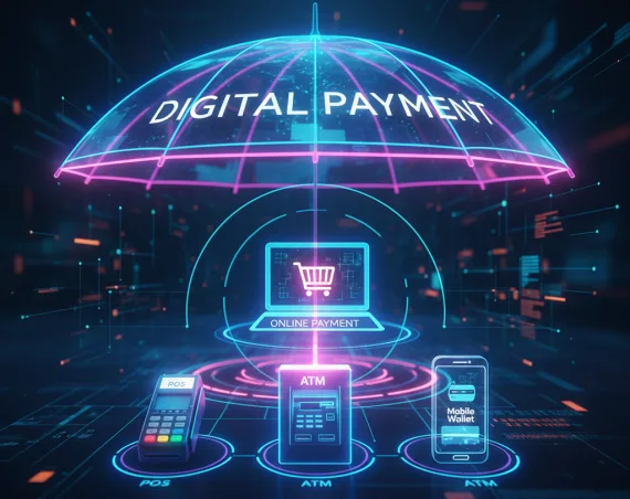 الفرق بين الدفع الرقمي والدفع عبر الإنترنت