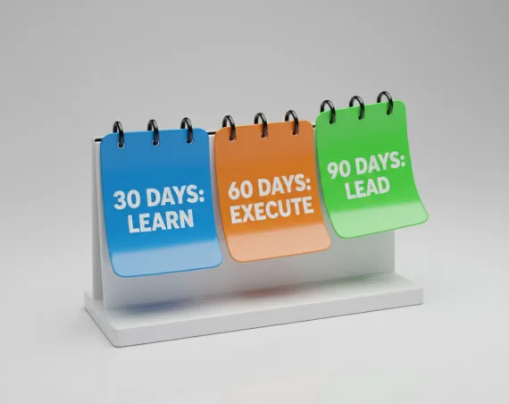 خطة 30 60 90 للمدير الجديد